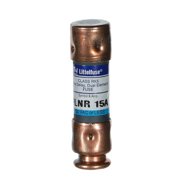 Littelfuse FLNR 15 15AMP 250V TIME DELAY FUSE (FLNR015T), TD CLASS RK5 10/PK